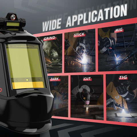 YESWELDER removable LED light brightens dark work areas