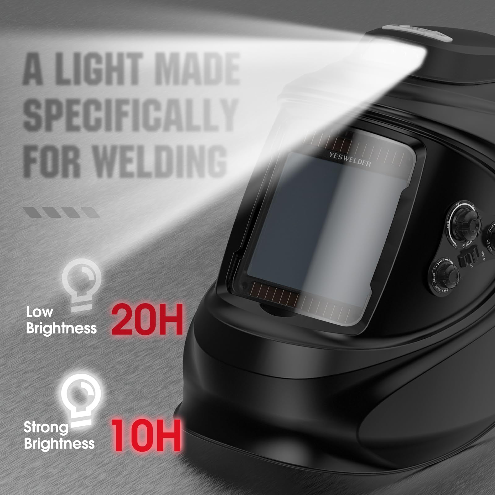 YESWELDER LYG-30800H-W four arc sensors protect against bright arcs