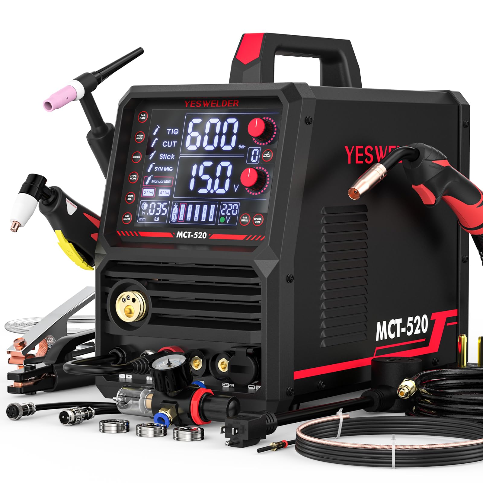 YESWELDER MCT-520 6-in-1 welding console for versatile fabrication