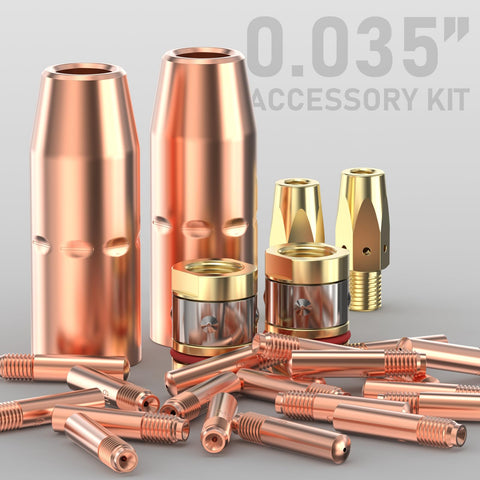 YESWELDER MIG kit assembly visual demonstrates straightforward component fit