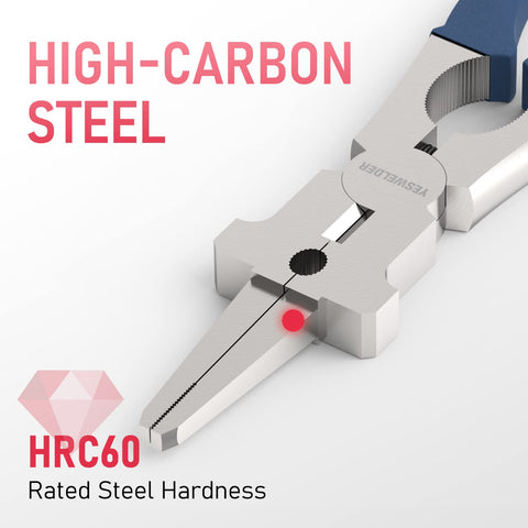 YESWELDER MIG pliers feature an ergonomic handle for comfortable use.