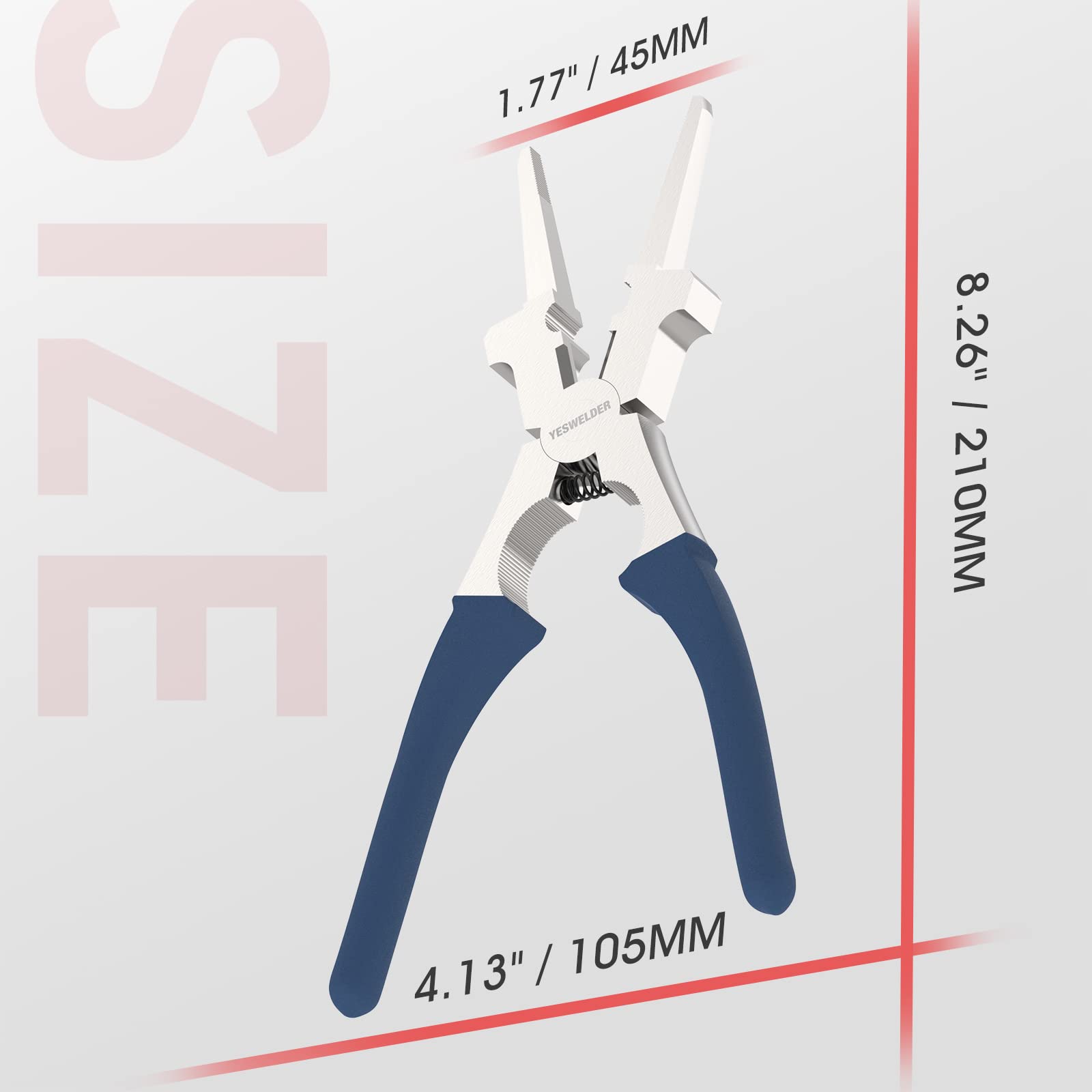 YESWELDER MIG pliers remove and install tips quickly and efficiently.