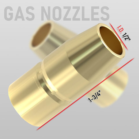 YESWELDER MIG contact tips 0.030 inch for versatile welding.