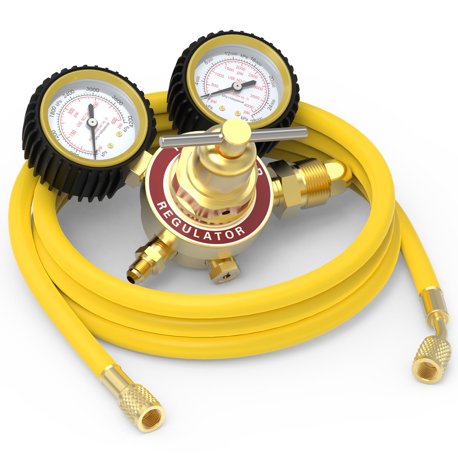 YESWELDER nitrogen regulator with hose for purge and inertization