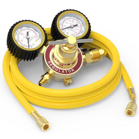 YESWELDER nitrogen regulator with hose for purge and inertization