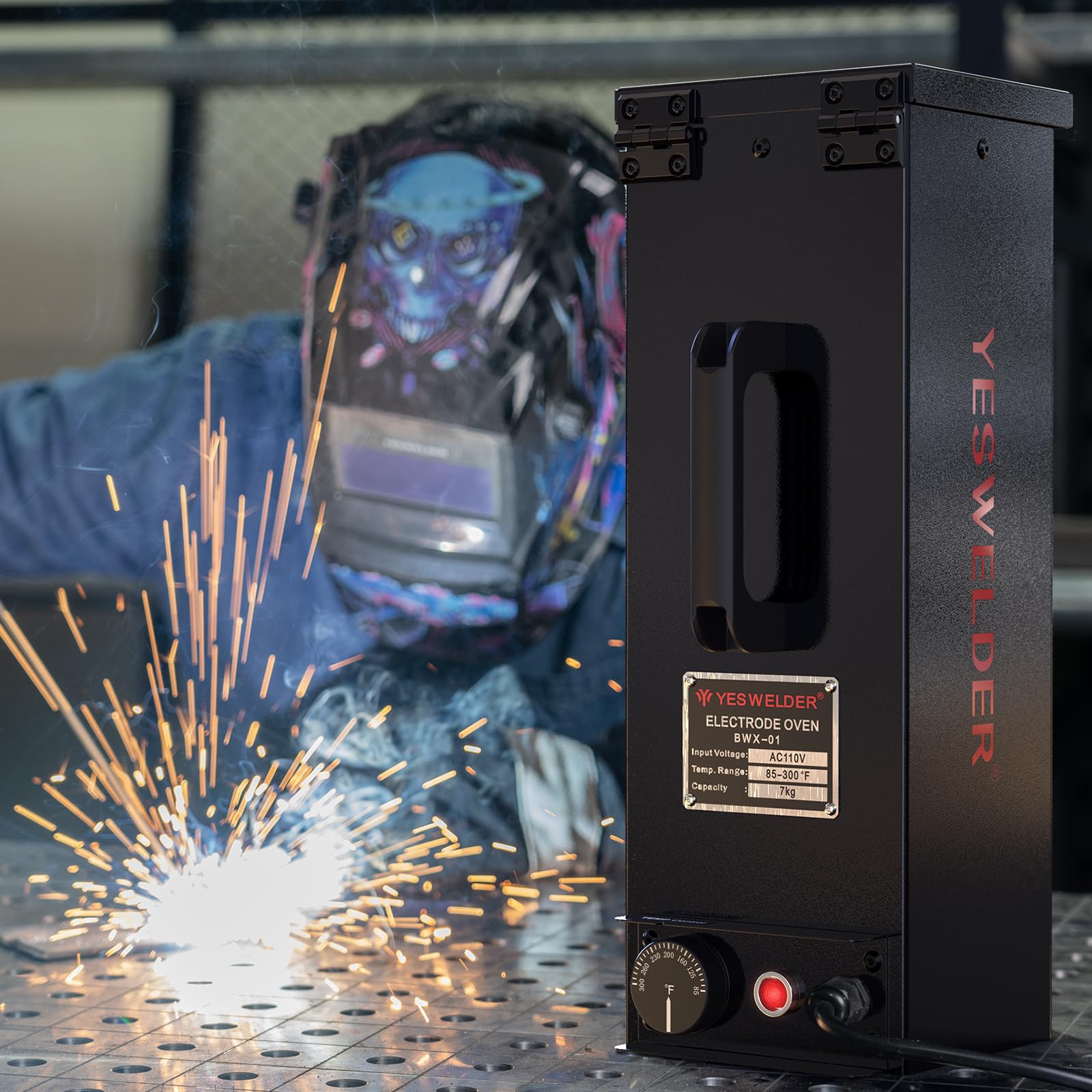 Moisture protection helps keep electrodes dry for stable welding deposits
