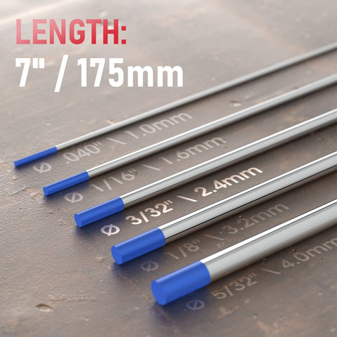 YESWELDER AWS certified tungsten electrode for consistent welding performance.