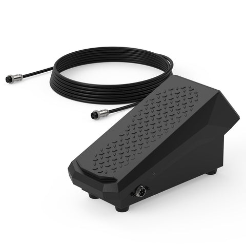 YESWELDER TIG foot pedal front view showing precise amperage control
