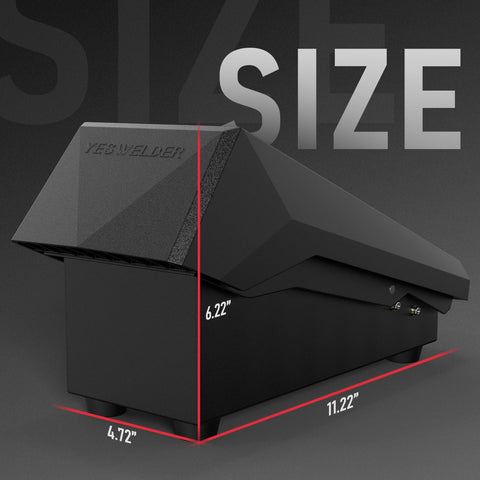 YESWELDER TIG foot pedal quick-connect enables fast installation and reliable performance