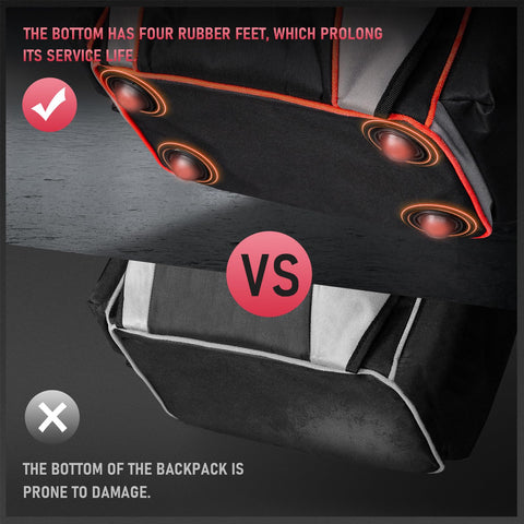 YESWELDER ergonomic back panel supports comfort and airflow