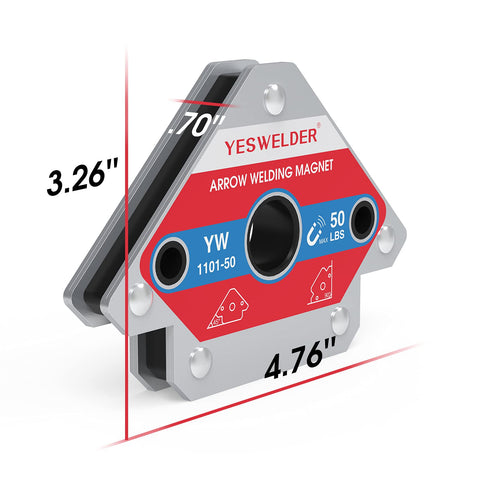 YESWELDER magnets offer durable construction for repeated use in workshop tasks