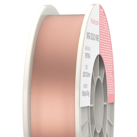 YesWelder ER70S-6 MIG wire ready for general shop use