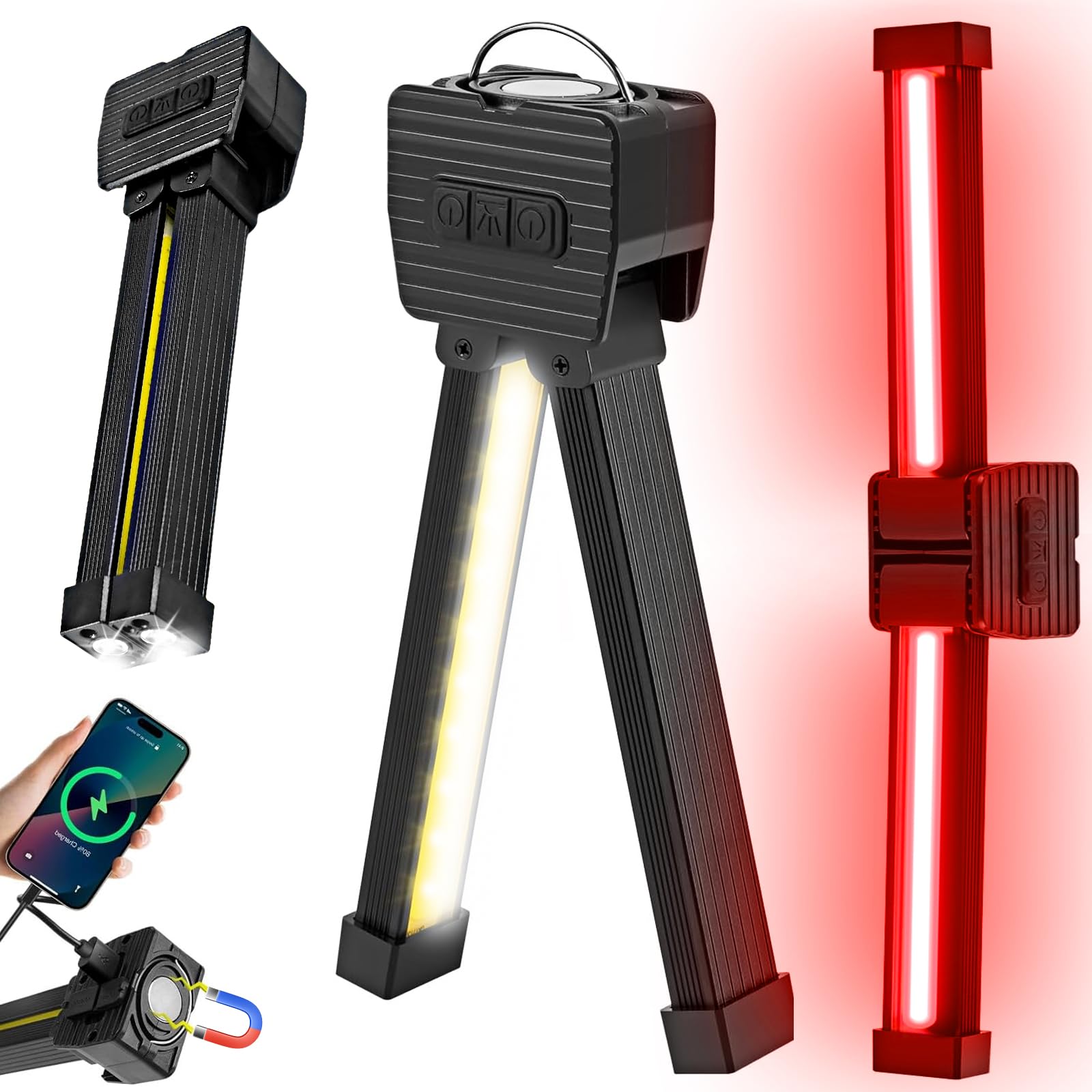 YETHKE Gym Lamp posing light with adjustable head for precise gym shots