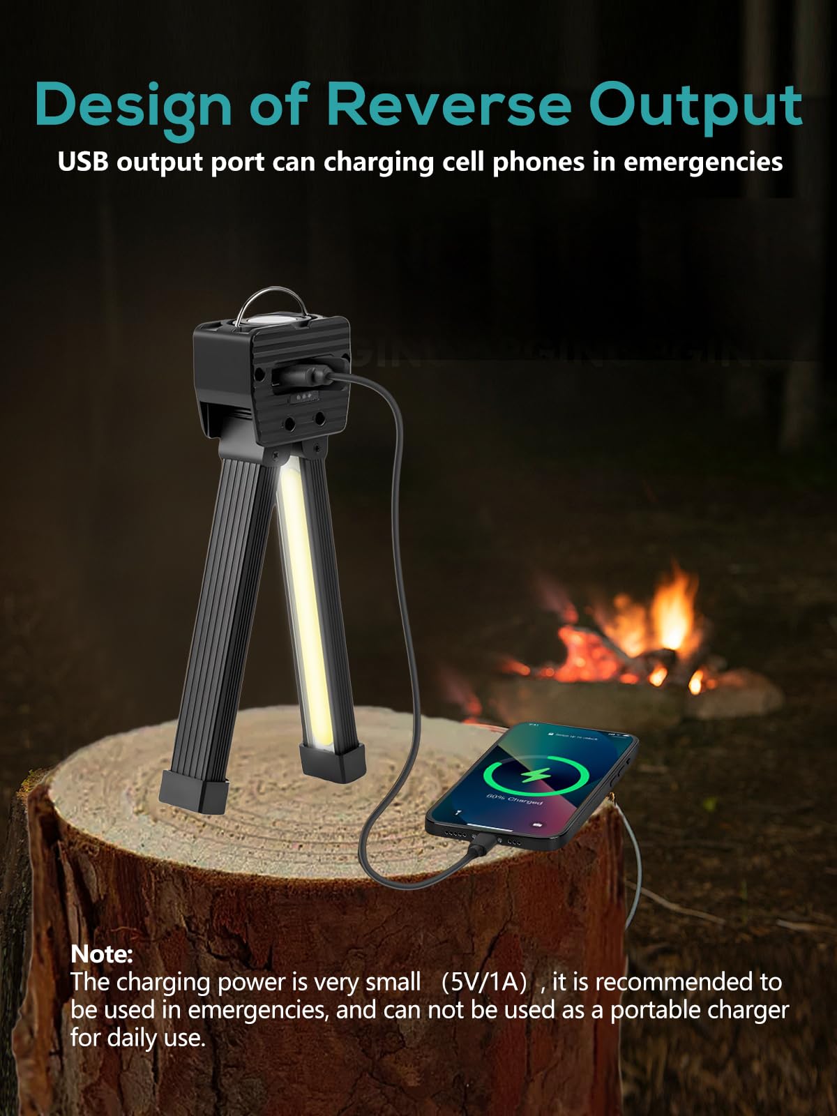 YETHKE Gym Lamp 180° rotatable head for versatile angles