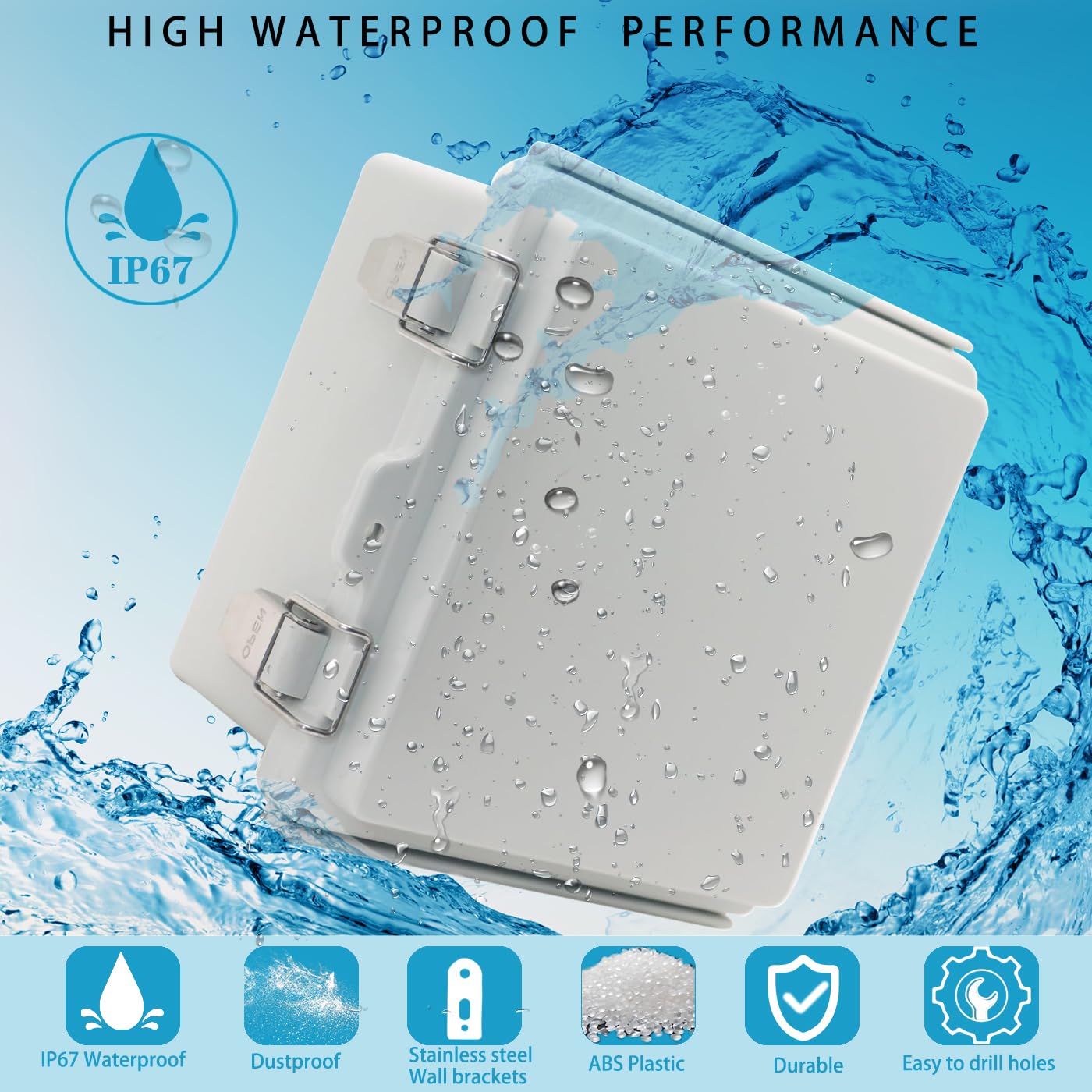 YETLEBOX mounting plate included for quick, secure DIY installations