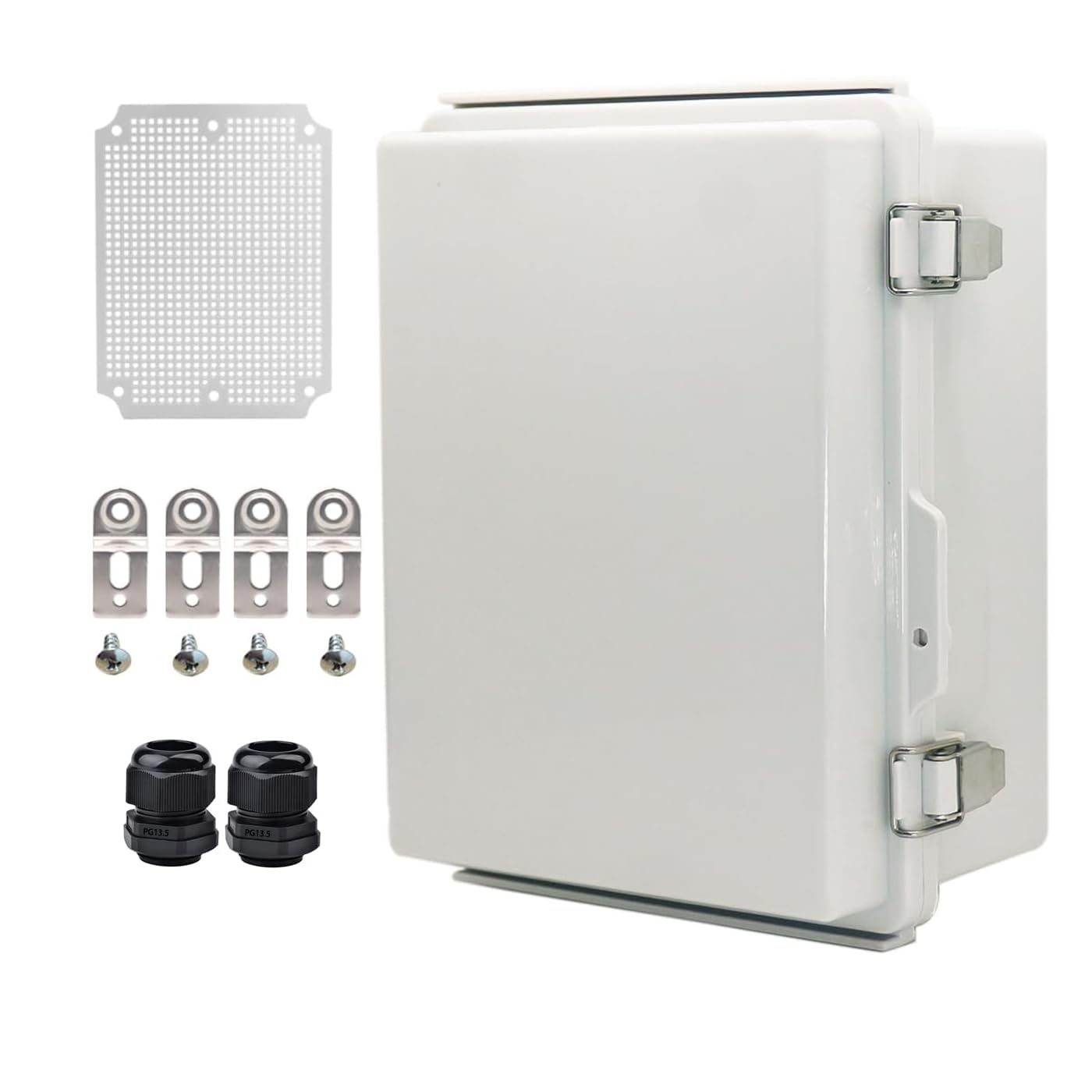YETLEBOX outdoor IP67 box front view for weatherproof protection.