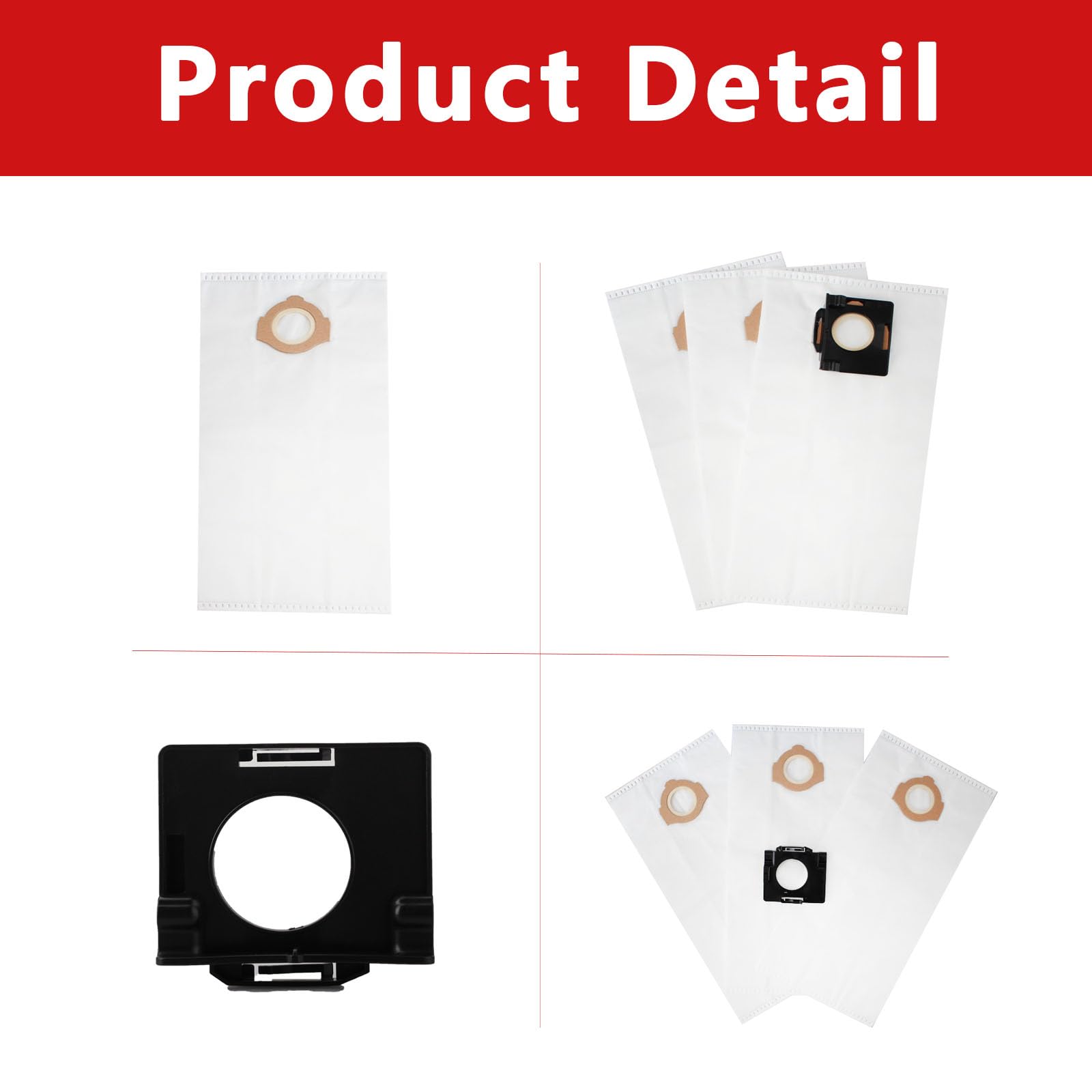 YETTAT disposable fleece dust bags simplify cleanup and storage