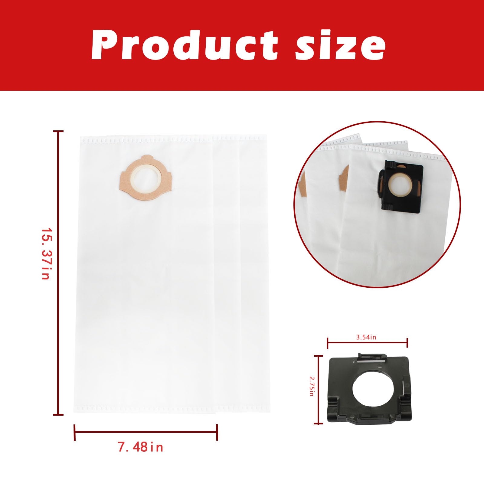 YETTAT fully enclosed fleece dust bag serving as pre-filter in action