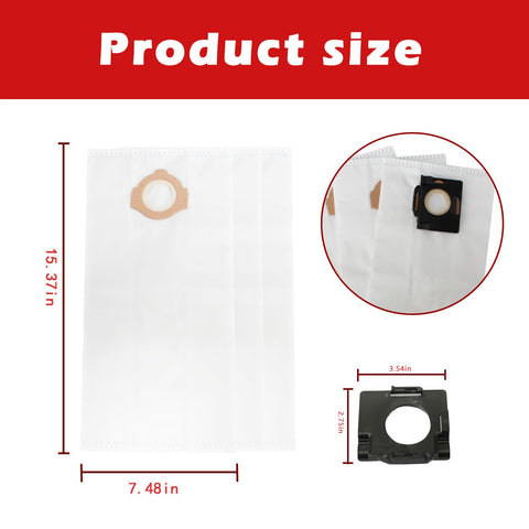 YETTAT fully enclosed fleece dust bag serving as pre-filter in action