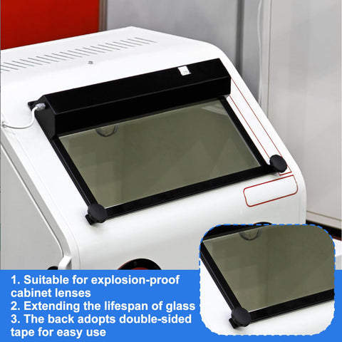 YEXEXINM easy-install lens protector film attaches quickly with double-sided tape.