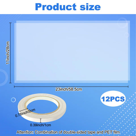 YEXEXINM adhesive lens protector for sandblast cabinet keeps inner optics clean.