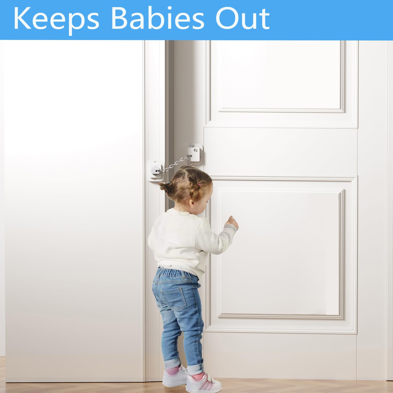 YEYA multi-use door holder and cat latch.