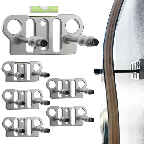 YEZROVR skateboard wall mount 6-pack shown for organized storage and display