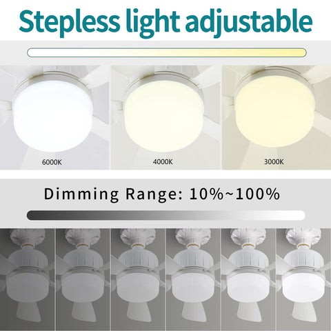 Yfrest dimmable LED color temps 3000K to 6500K for adaptable ambience