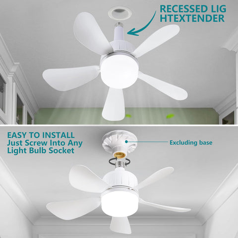 Yfrest kitchen garage or living space ambience with dimmable light and breeze