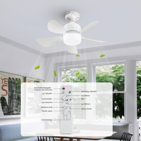 Yfrest low profile ceiling fan suitable for bedroom spaces without bulk