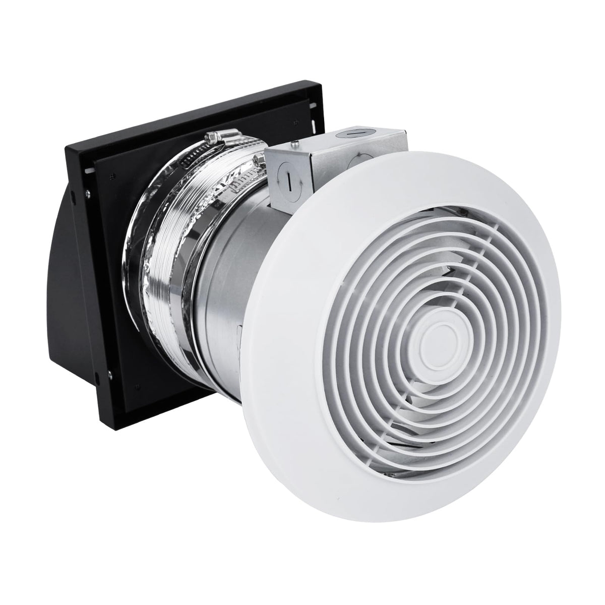 YGUAYINGC 512M exterior vent cover shows rain and wind protection