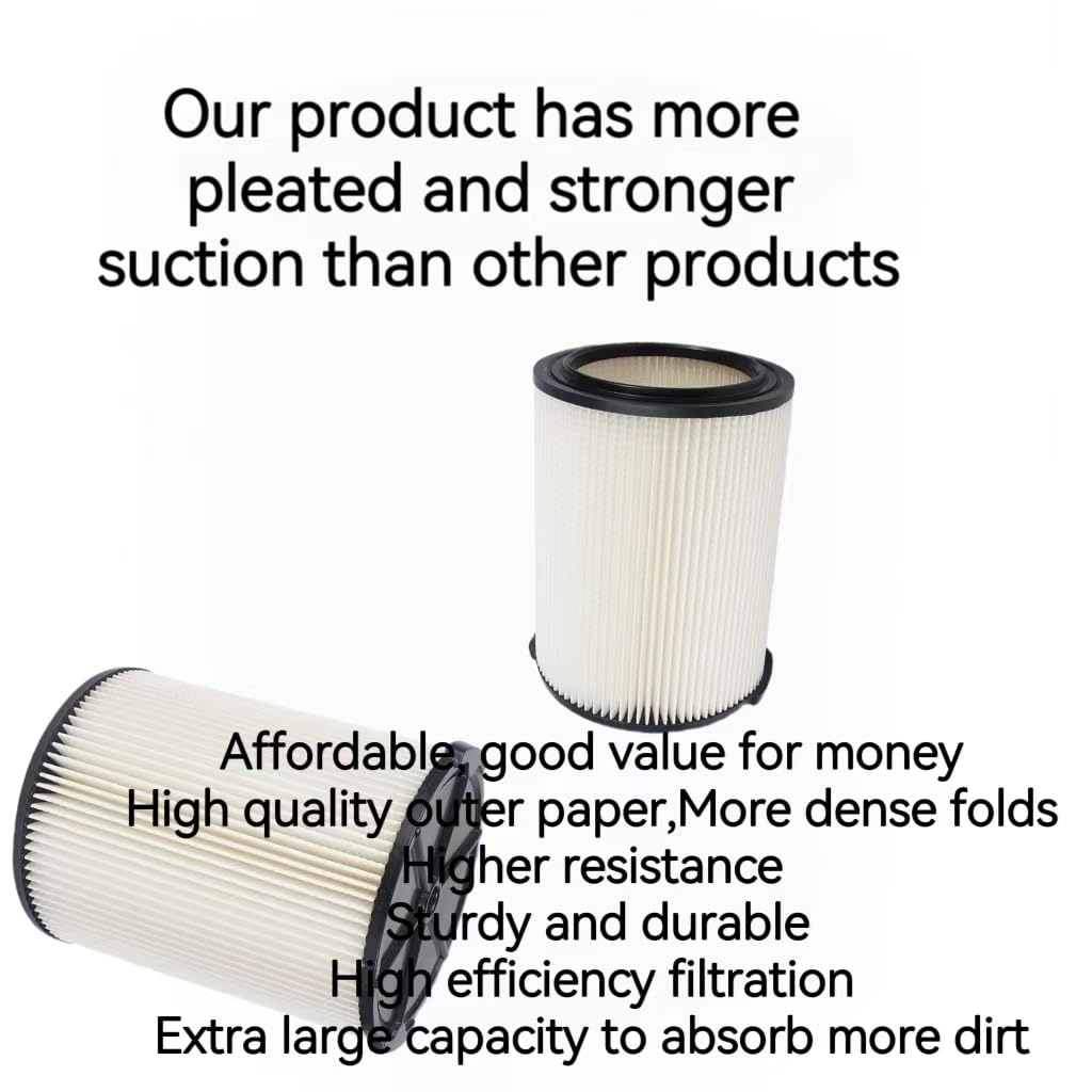 VF4000 pleated 3-layer paper filter offers strong filtration