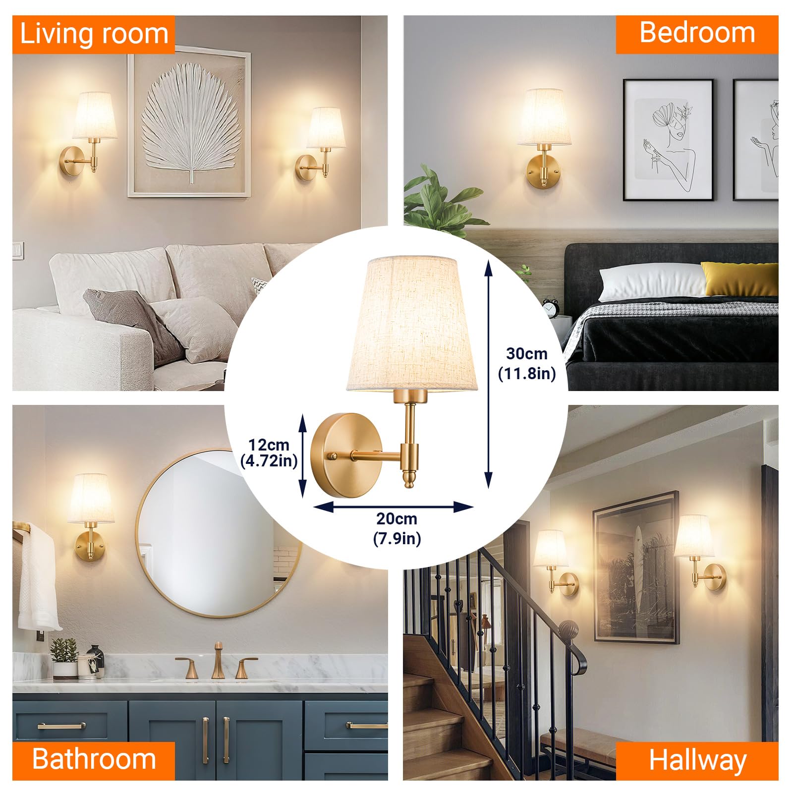 YHCDLAMP bedroom and living room decor as bedside light