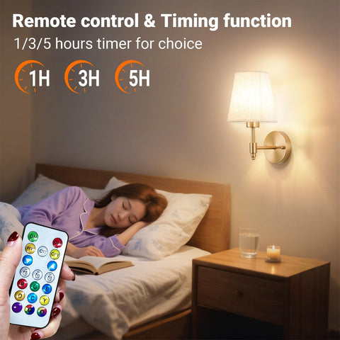 YHCDLAMP timer feature to auto-off and save battery