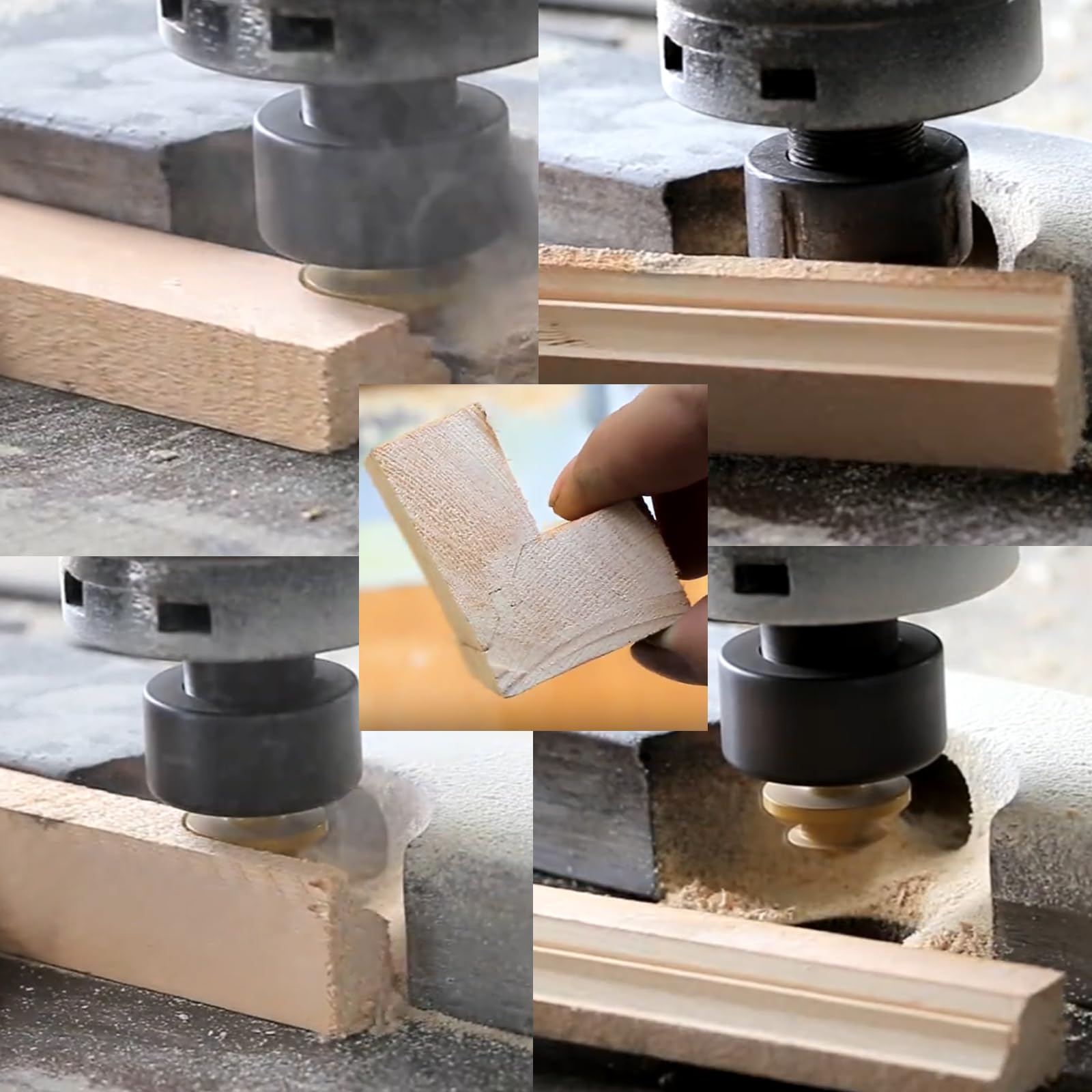 YHSITFNG cabinet and drawer projects using lock miter bits