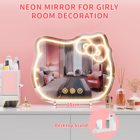 YiaMia Hello Kit mirrored acrylic surface delivers high-definition reflections