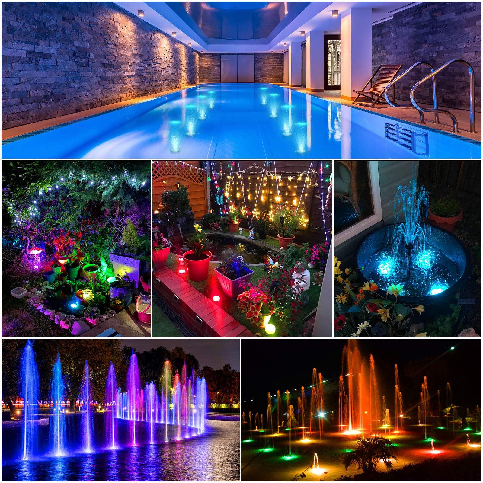 YiaMia RGB color-changing LED light for vibrant mood lighting