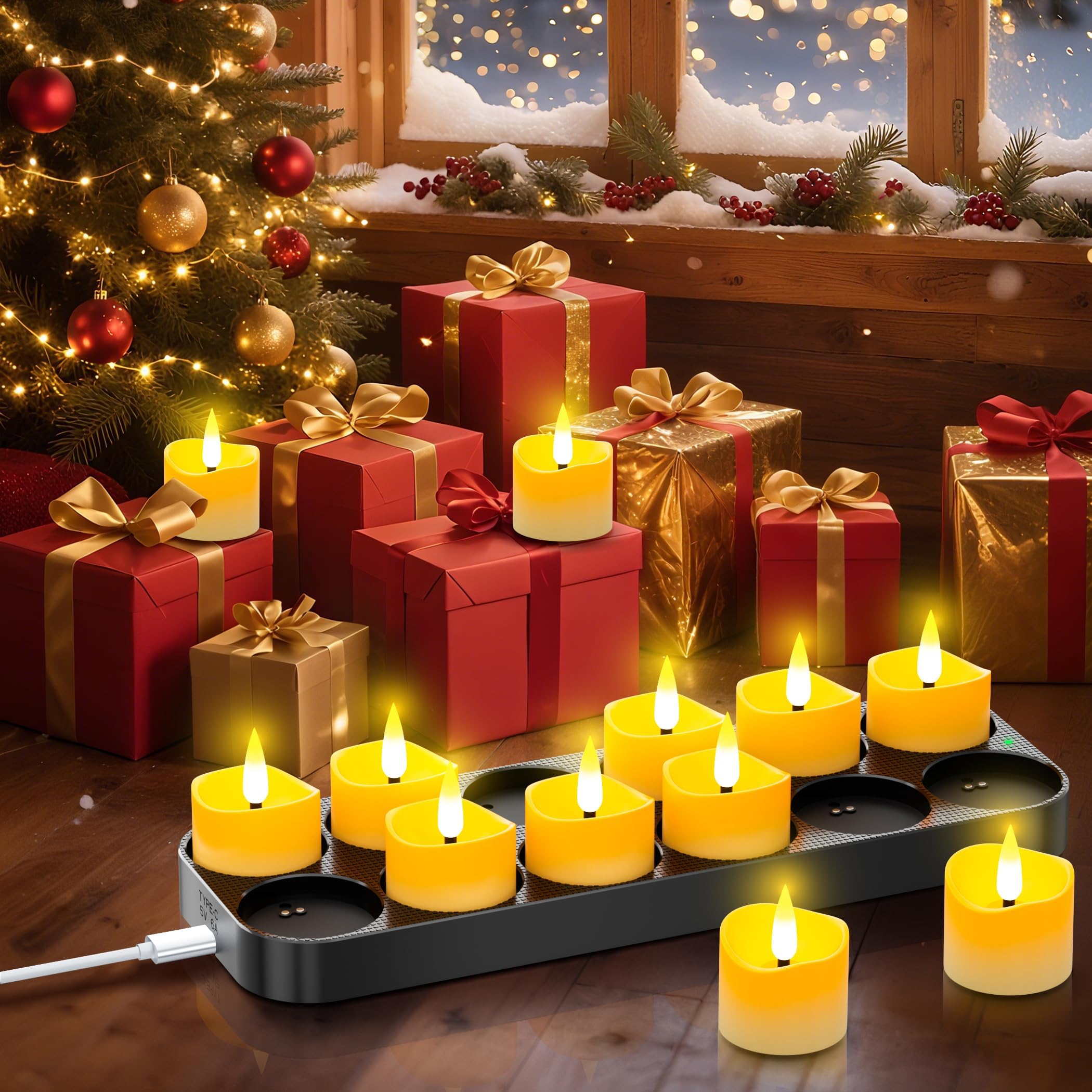 YiaMia safe, child- and pet-friendly tea lights for homes