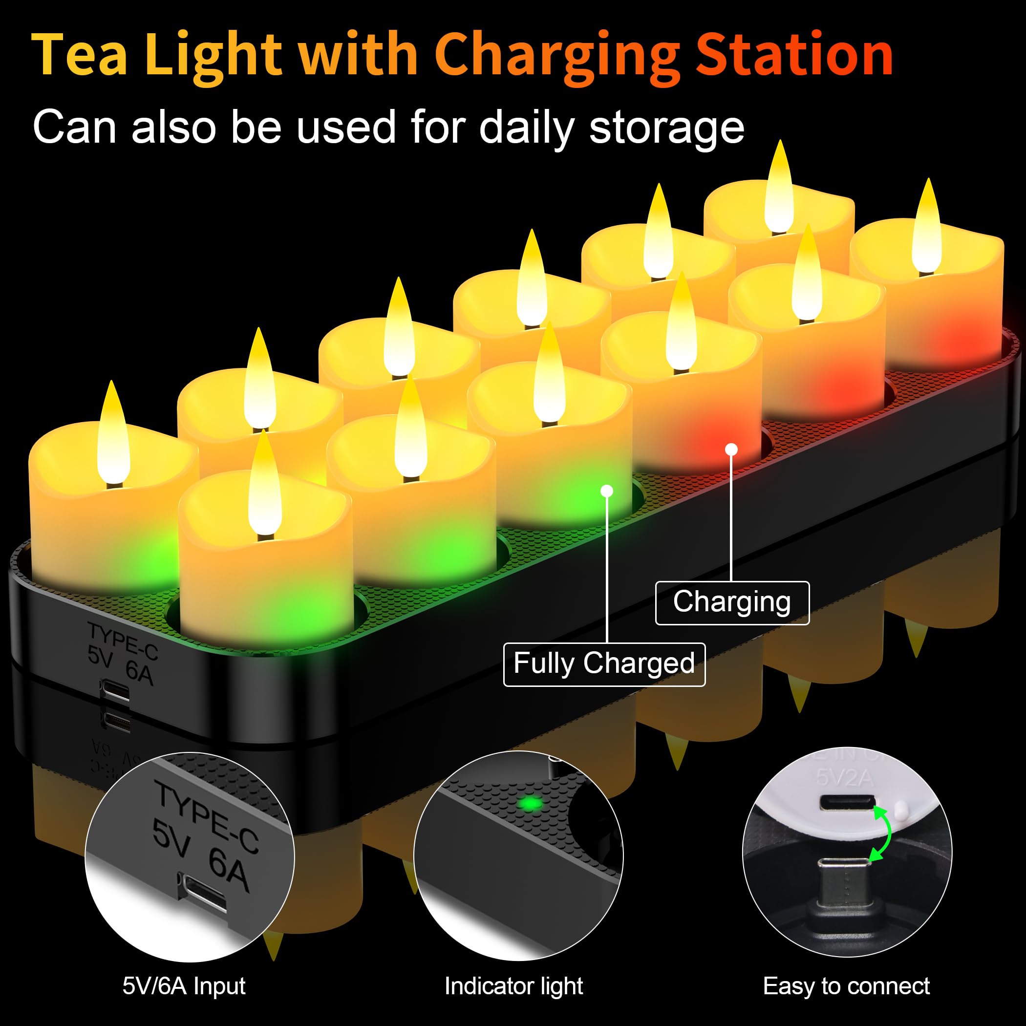 YiaMia charging base demonstrates fast 2–3 hour recharge.