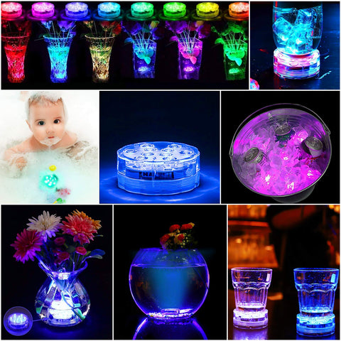 YiaMia waterproof underwater LED light ideal for aquariums and containers