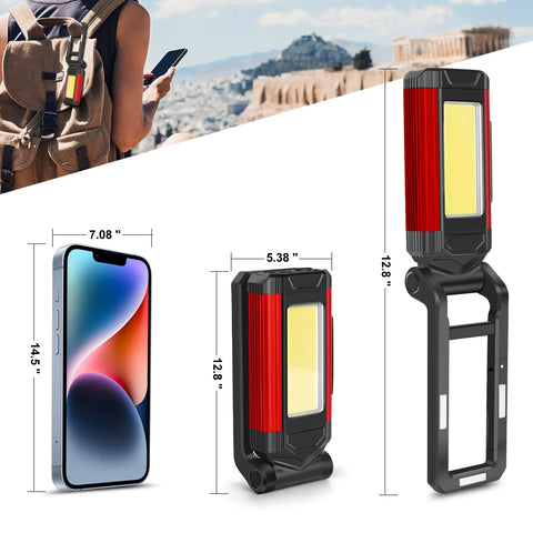 YiaMia work light 360-degree swivel for flexible mounting.