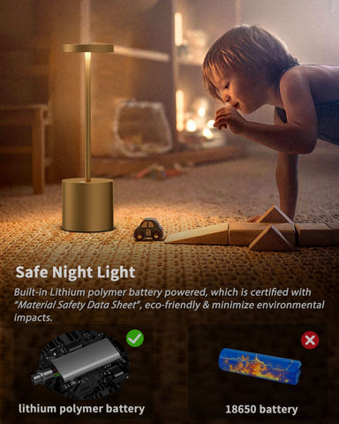 YIBEN smart touch button adjusts two brightness levels.