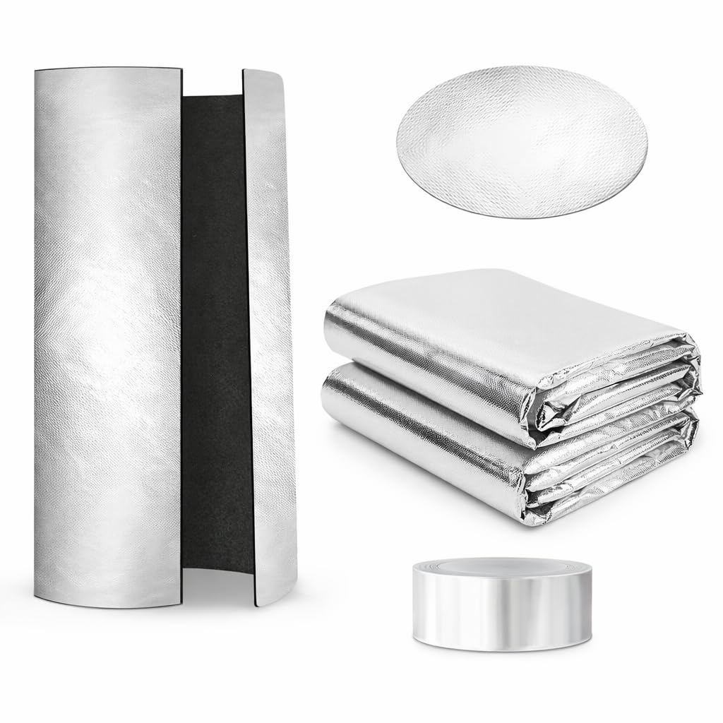YIBOBO water heater blanket 76x48, snug insulation solution for tanks.
