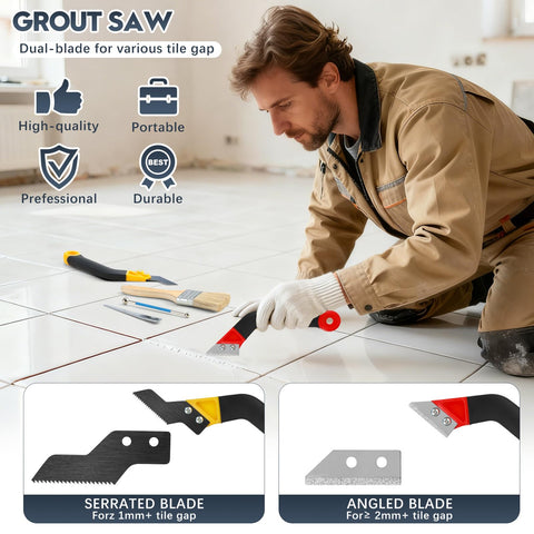 Yibrvoik caulk remover tool for quick sealing prep