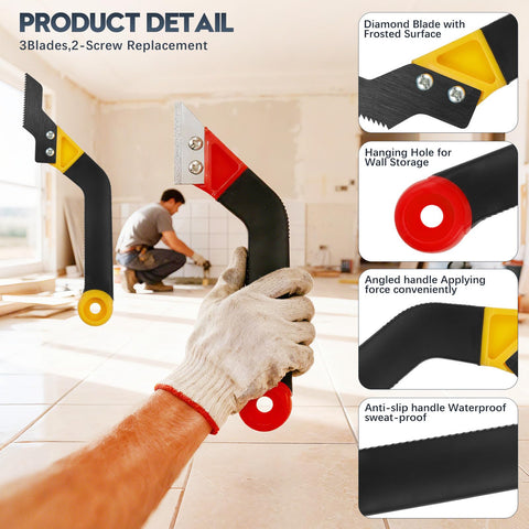 Yibrvoik grout saw blades for durable removal of old grout