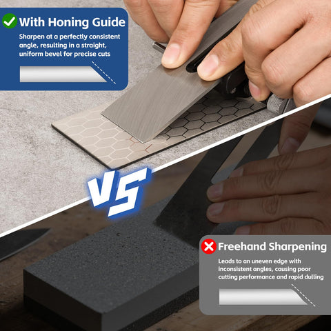 YIDAZLE all-metal construction for durable sharpening toolkit