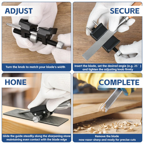 YIDAZLE non-slip stone bases stabilize sharpening sessions