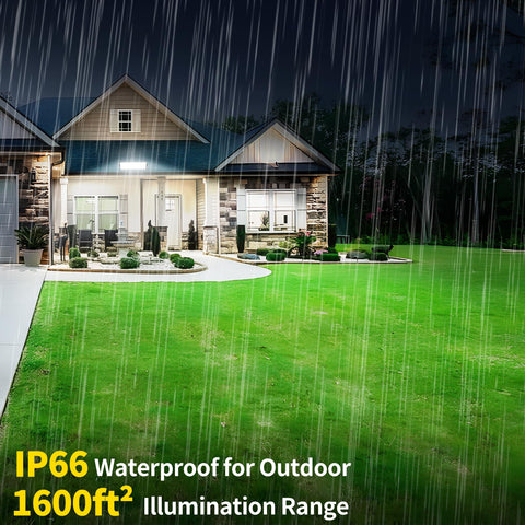YIEELOG 150W LED Shop Light IP66 outdoor-ready build, weather-resistant performance