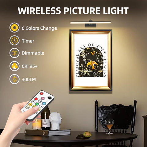 YIEELOG sleek metal body adds durable, modern display lighting