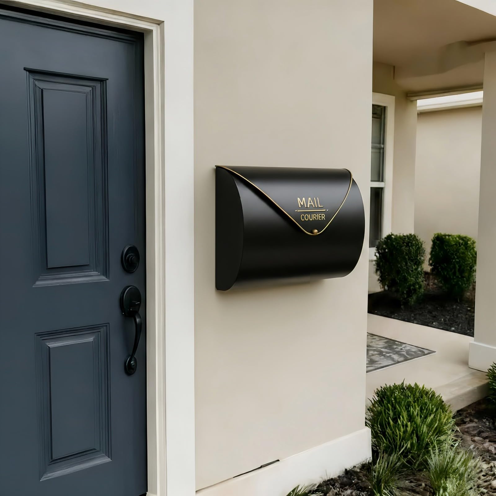 Yielycan easy-installation image showing quick wall mounting with holes